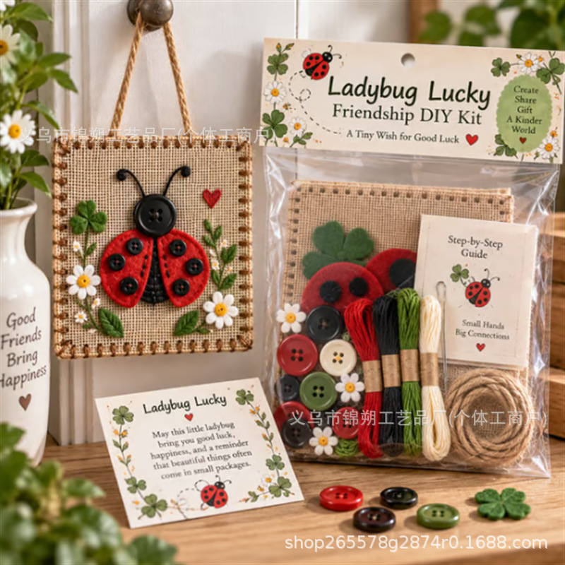 Cute Portable DIY Button Frien - đánh giá và giá Art Craft Kit