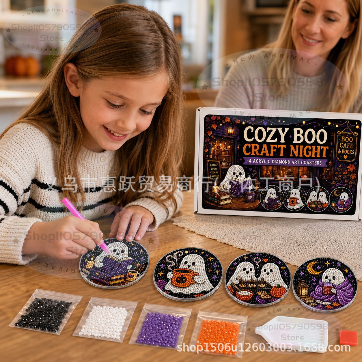 Halloween Craft Night Diamond  - đánh giá và giá Art Craft Kit