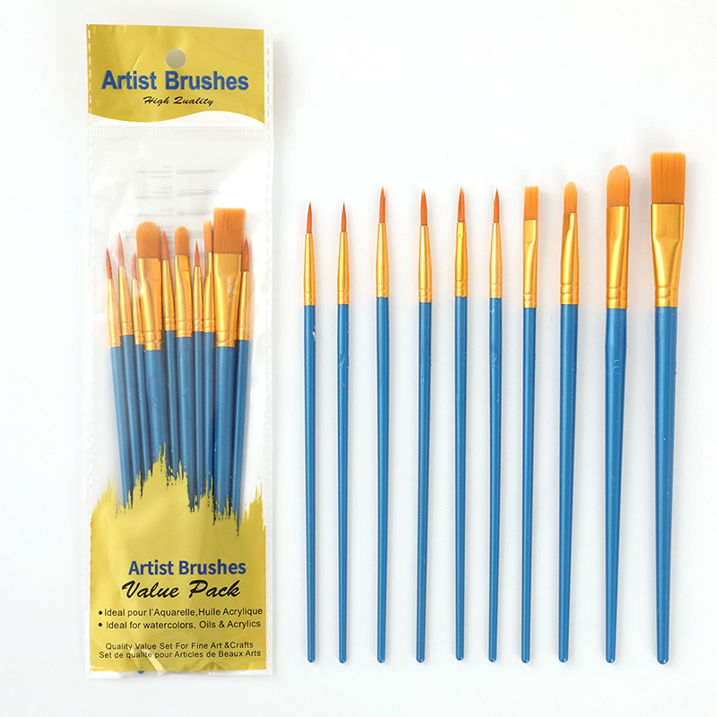 10Pcs Pearlescent Plastic Rod  - đánh giá và giá Gouache Paint Set