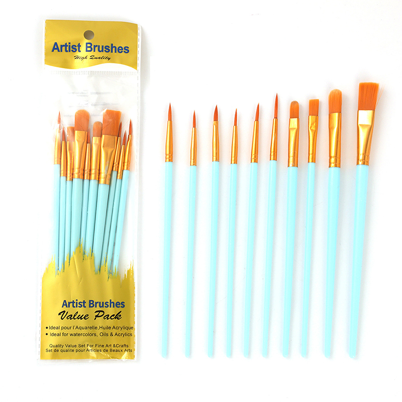 10Pcs Pearlescent Plastic Rod  - đánh giá và giá Gouache Paint Set