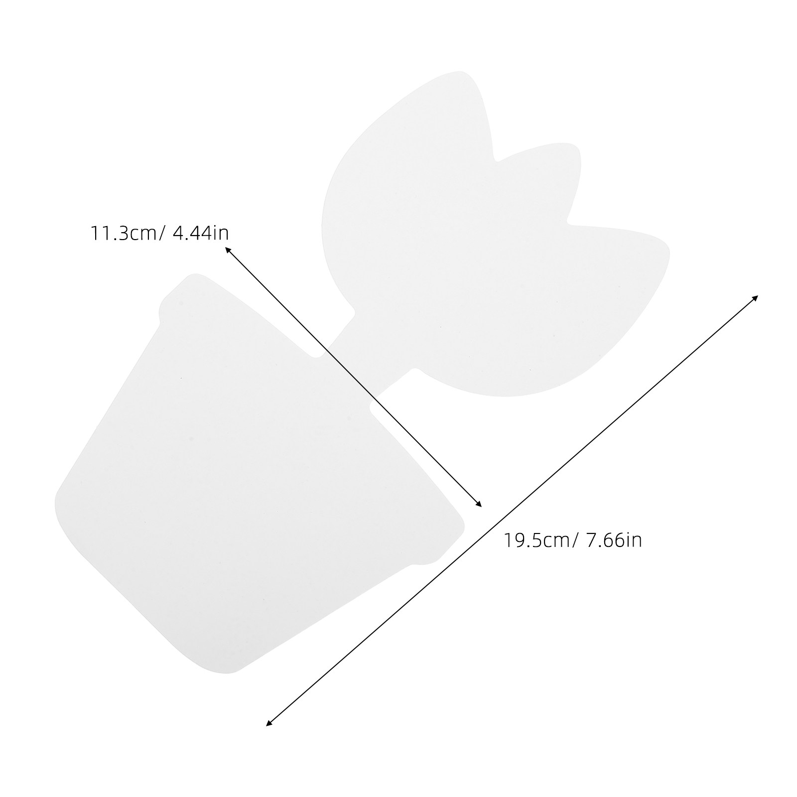20Pcs Blank Cardboard Flower P - đánh giá và giá Art Craft Cardboard