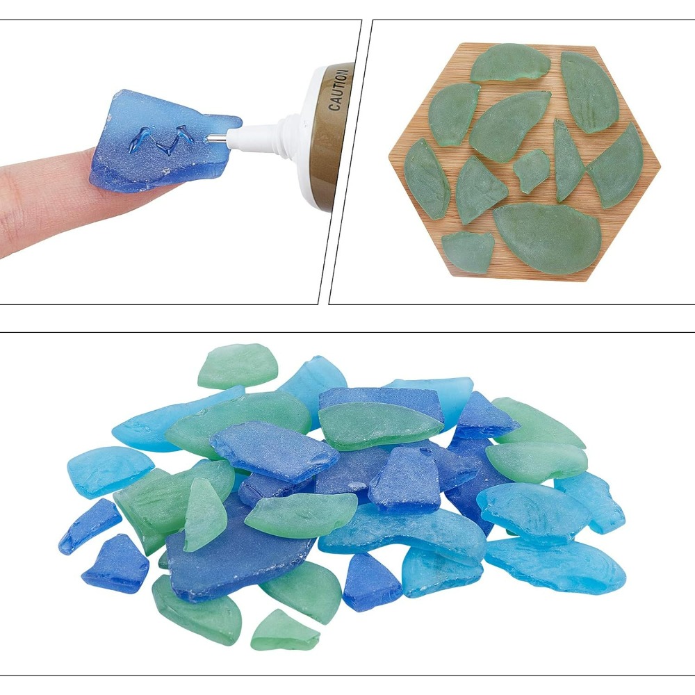 3 Colors Glass Cobalt Blue Aqu - đánh giá và giá Art Craft Kit