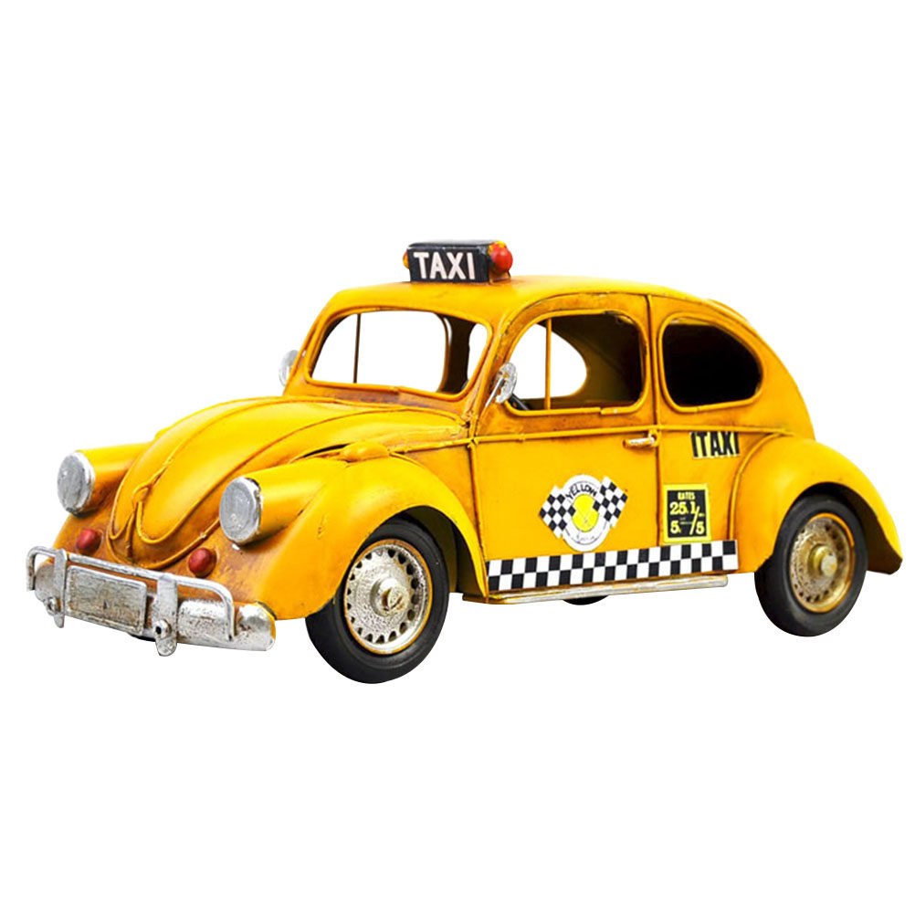 Metal Taxi Car Model Vintage T - đánh giá và giá Art Craft Bar