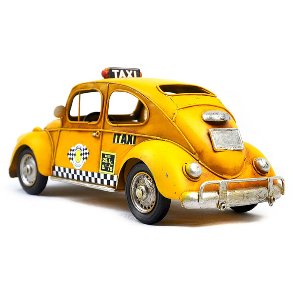 Metal Taxi Car Model Vintage T - đánh giá và giá Art Craft Bar