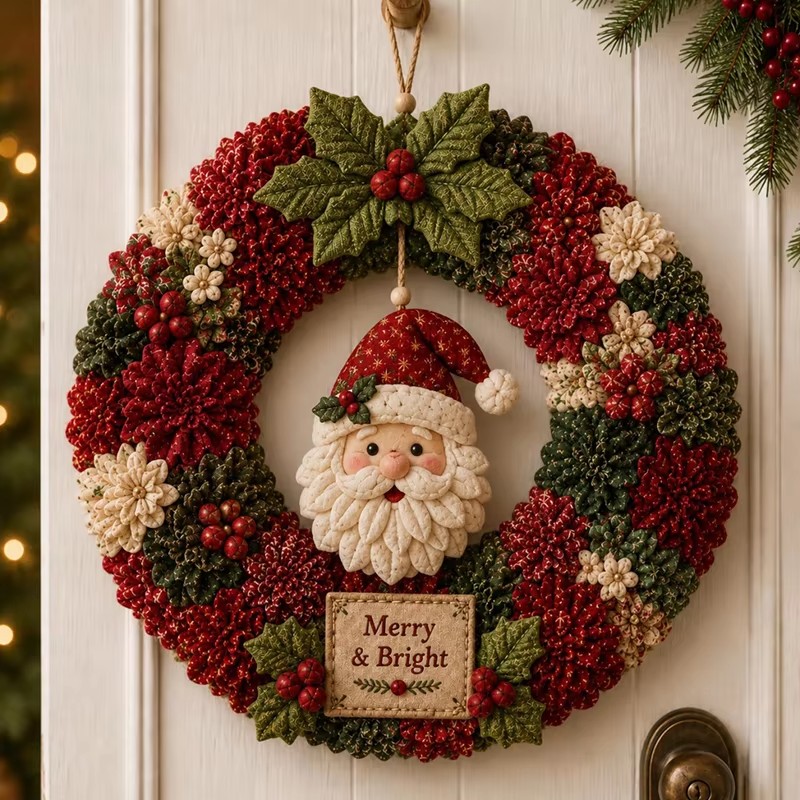 3D Christmas Fabric Poke Art K - đánh giá và giá Art Craft Kit