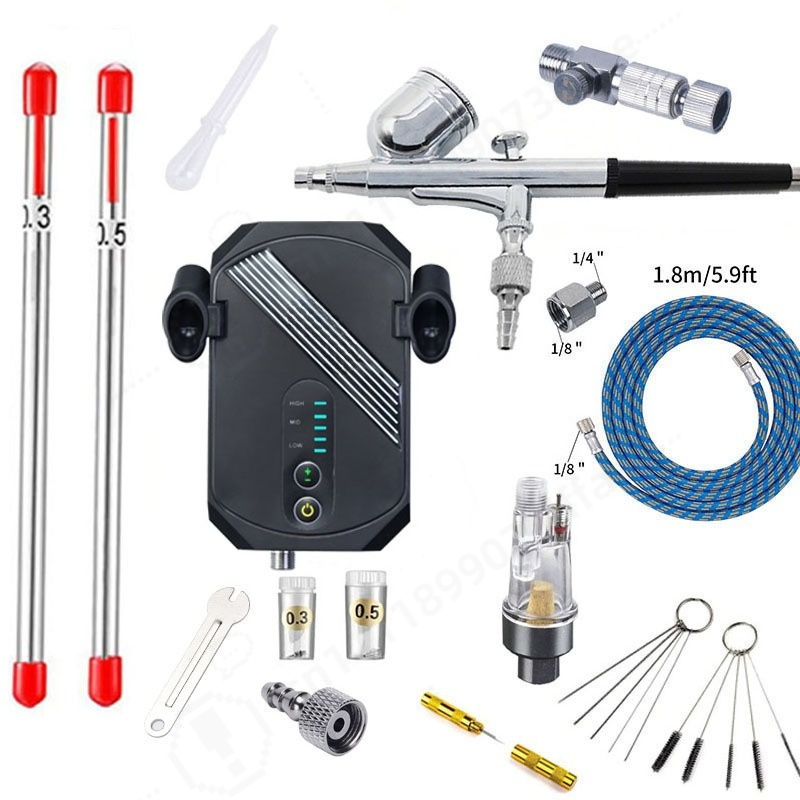 Mini Airbrush Compressor Kit,  - đánh giá và giá Art Craft Kit