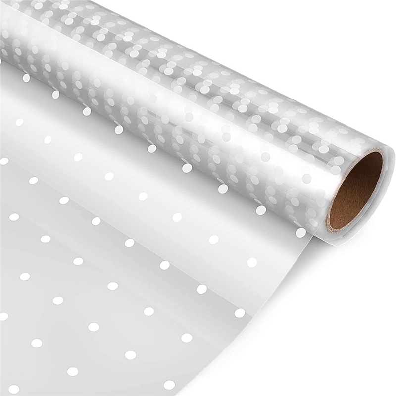 40cmX30m Trắng Chấm Bi Celloph - đánh giá và giá School Of Art X Craft