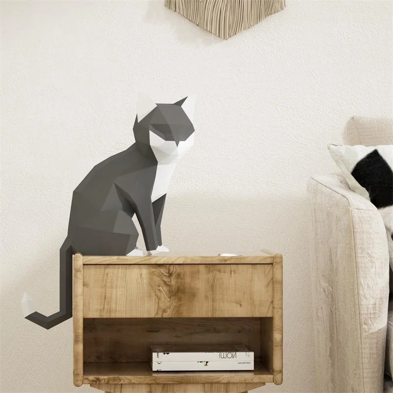 1 Pair Lovers Cat Animal Decor - đánh giá và giá Art Craft Cardboard
