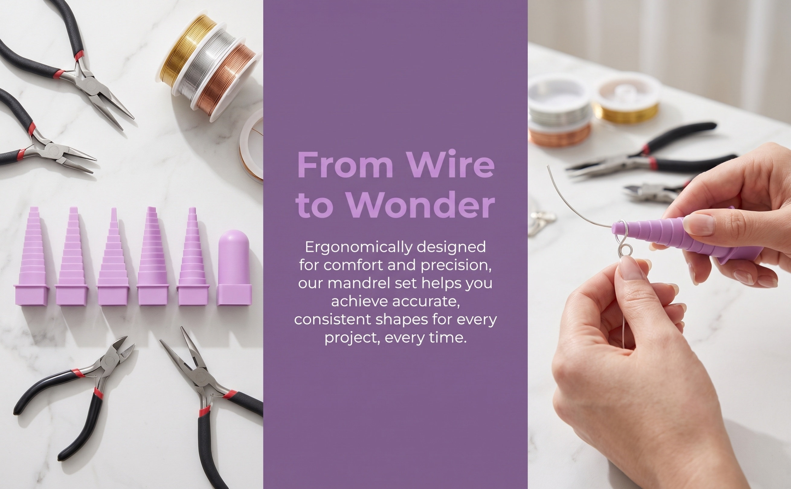 1Set Wire Wrapping Tool Set Pl - đánh giá và giá Art Craft With Paper