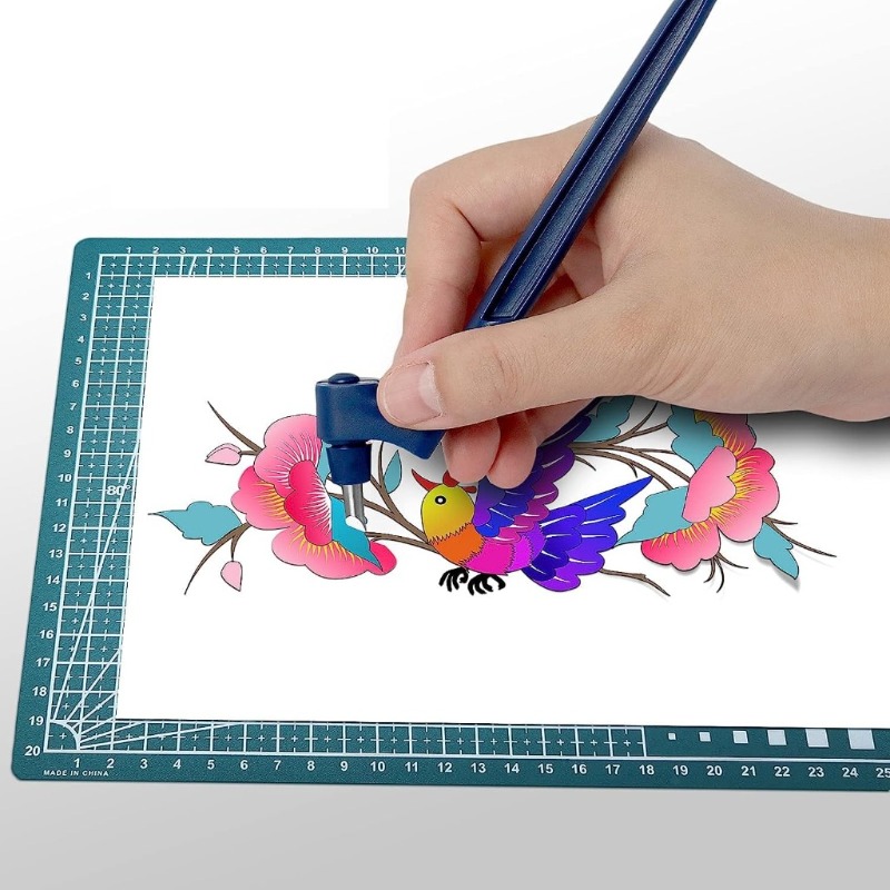 Gyro cutting tool - 360 ° rota - đánh giá và giá Art Craft With Paper