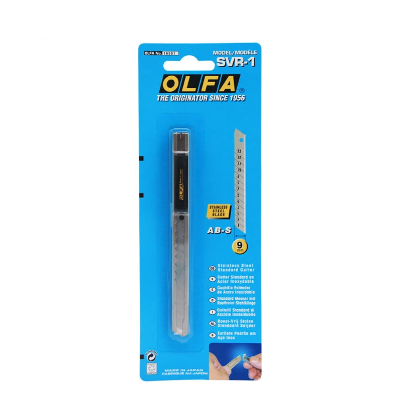 OLFA SVR-1 9mm Standard Cutter - đánh giá và giá Art Craft Cardboard