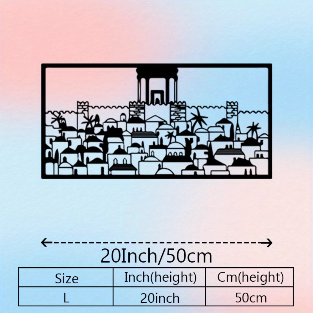 CIFBUY Metal Wall Art Jerusale - đánh giá và giá Art & Craft Paper For Kids